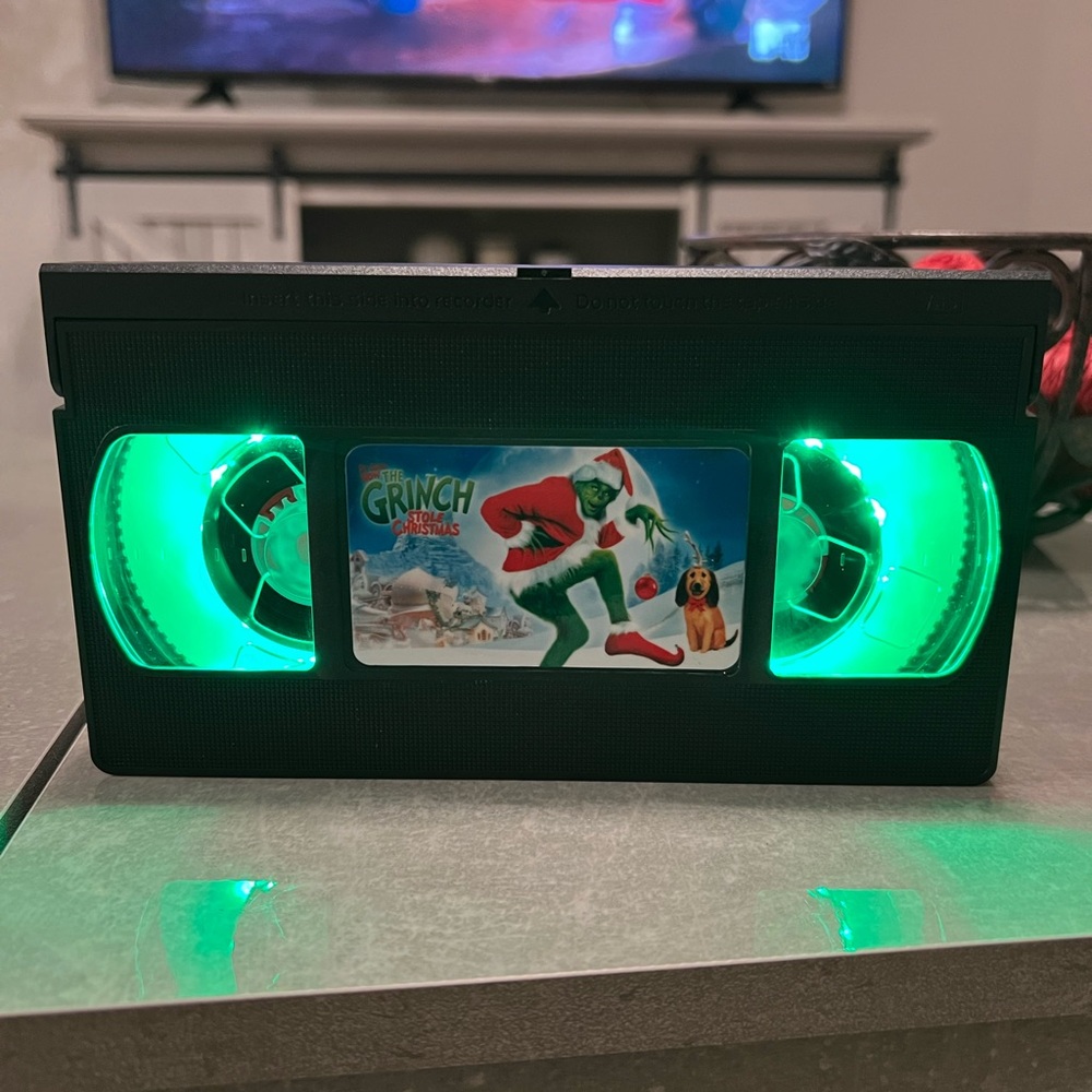 Grinch VHS Tape Light